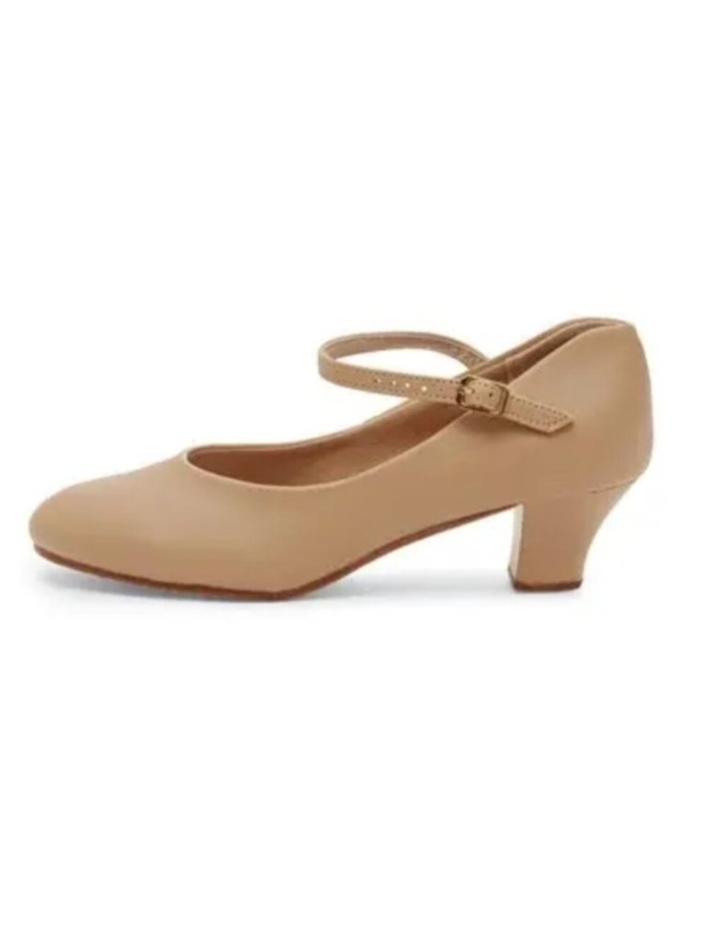 Theatricals t8000 tan women’s character shoes high heels NIB 9.0